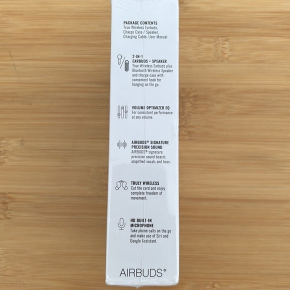 Brand New Air Duo 2-in-1 True Wireless Earbuds & Bluetooth Speaker Charging Case - Picture 5 of 10